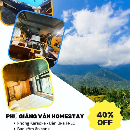 Phu Giang Van Homestay Sapa Exterior foto